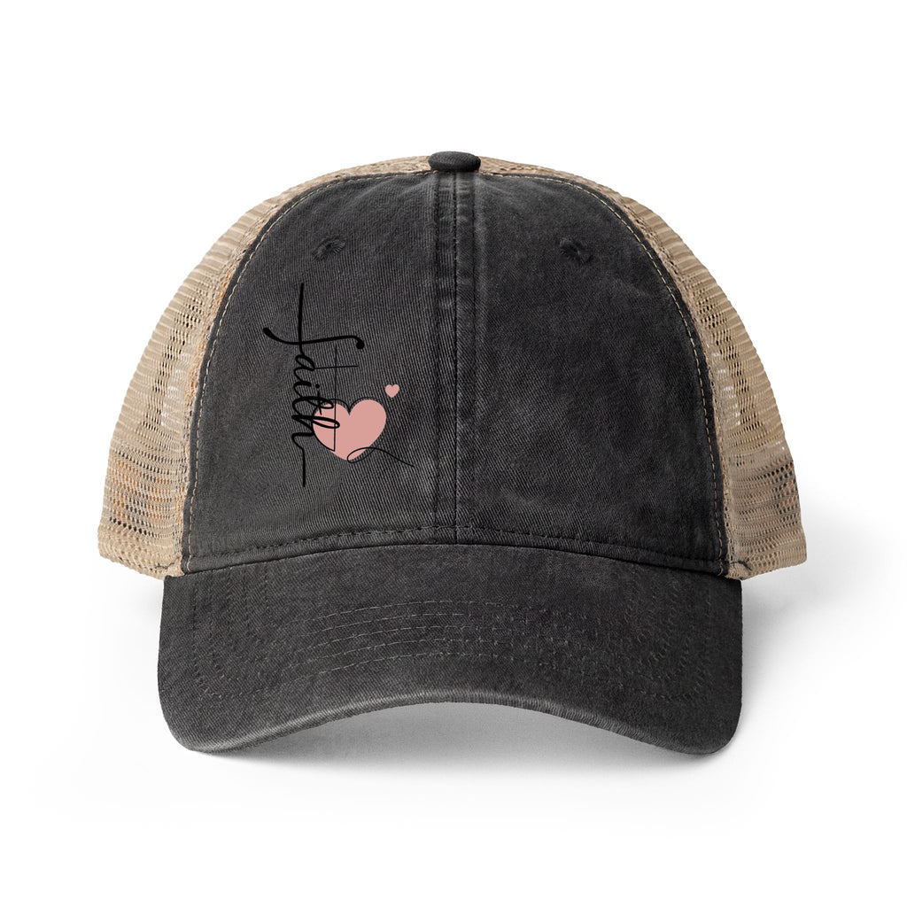 Women's Washed Mesh-Back Cap