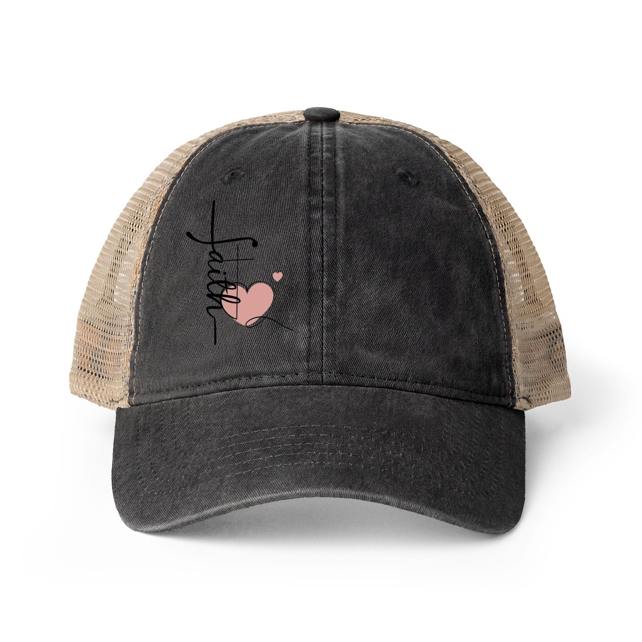 Women's Washed Mesh-Back Cap