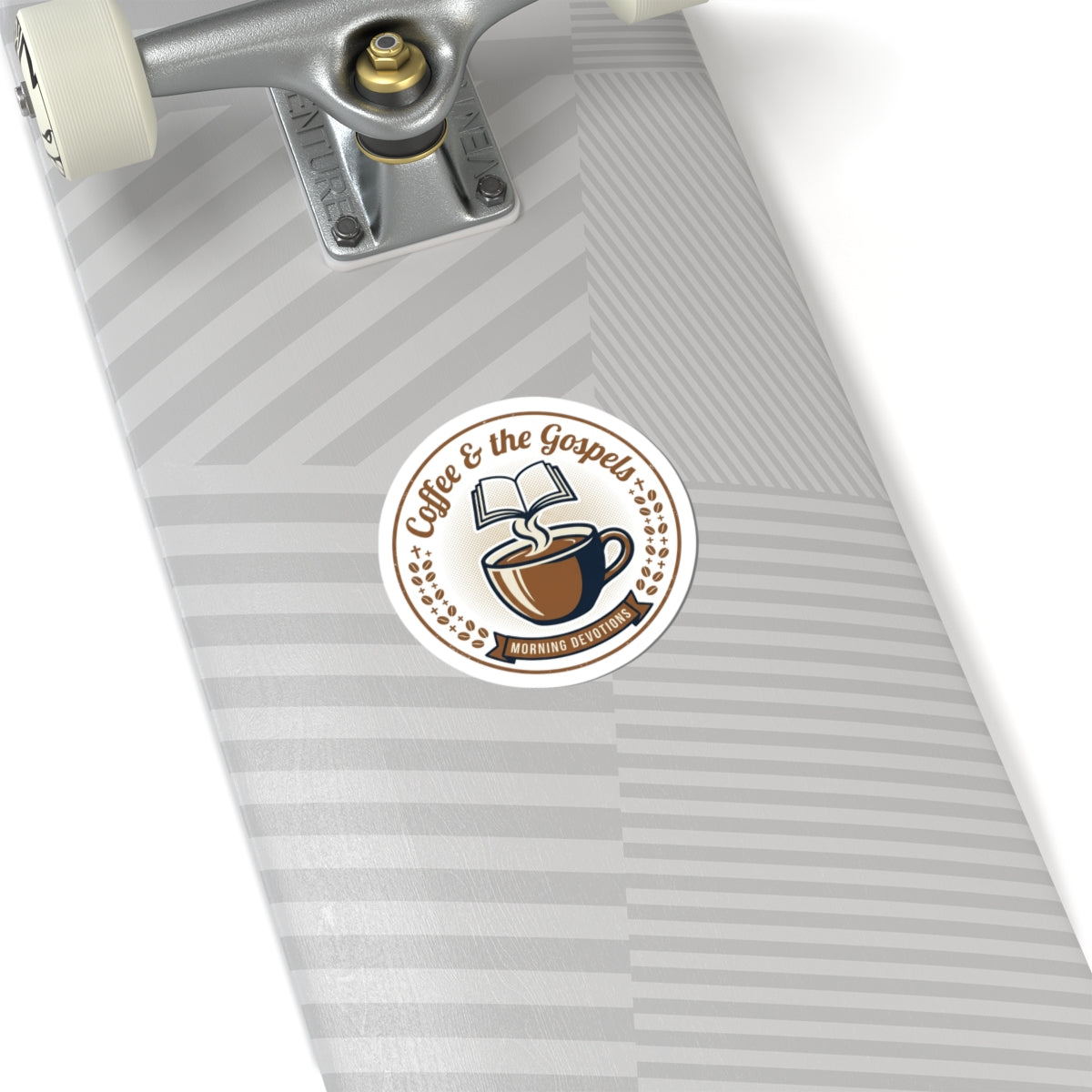 Coffee & The Gospel Kiss-Cut Stickers