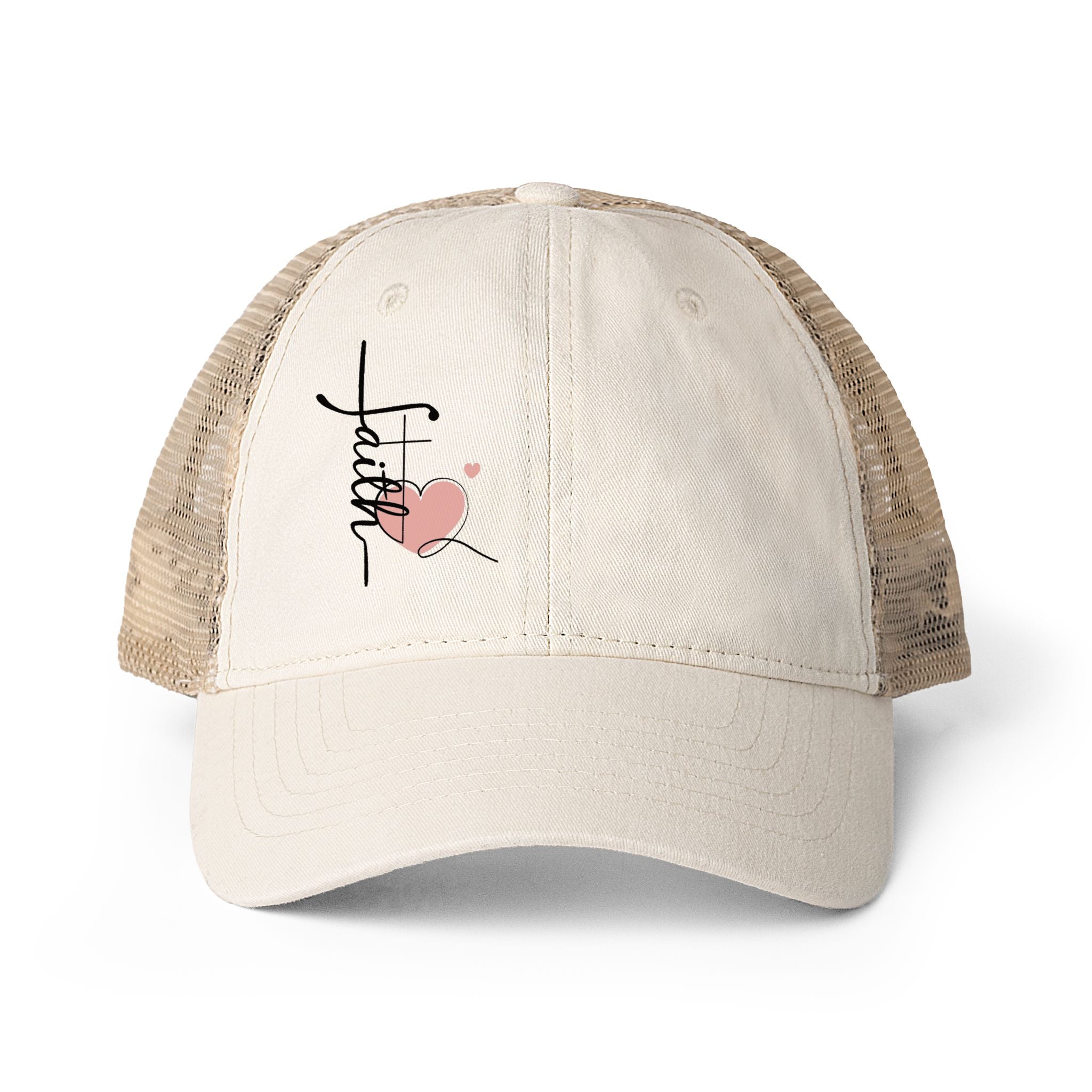 Women's Washed Mesh-Back Cap