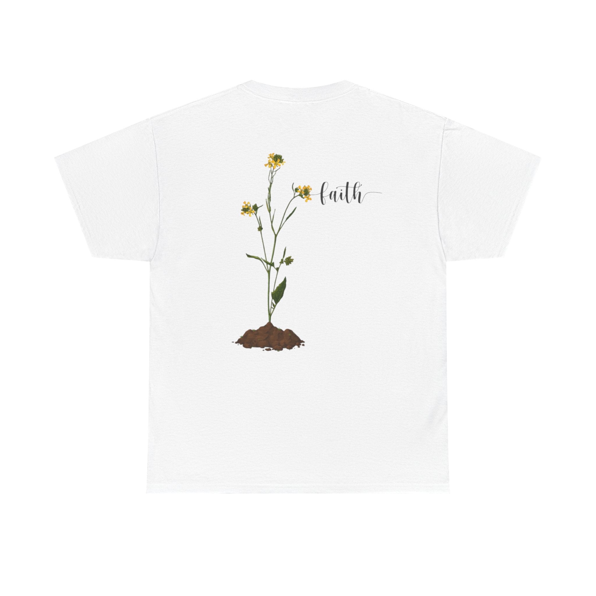 Faith Flower Tee — "More Mountains" Mountain Graphic T‑Shirt
