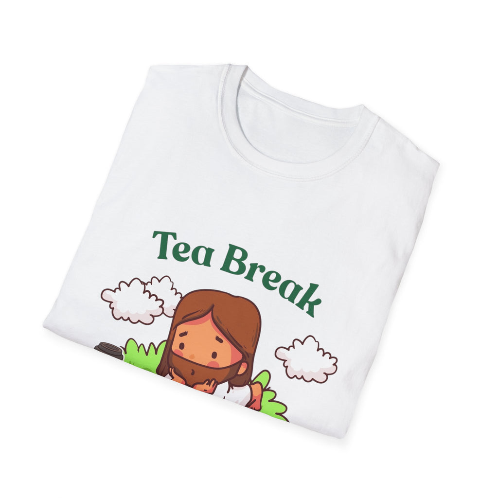 Tea Break T-Shirt — Cute Reading & Tea Graphic Tee