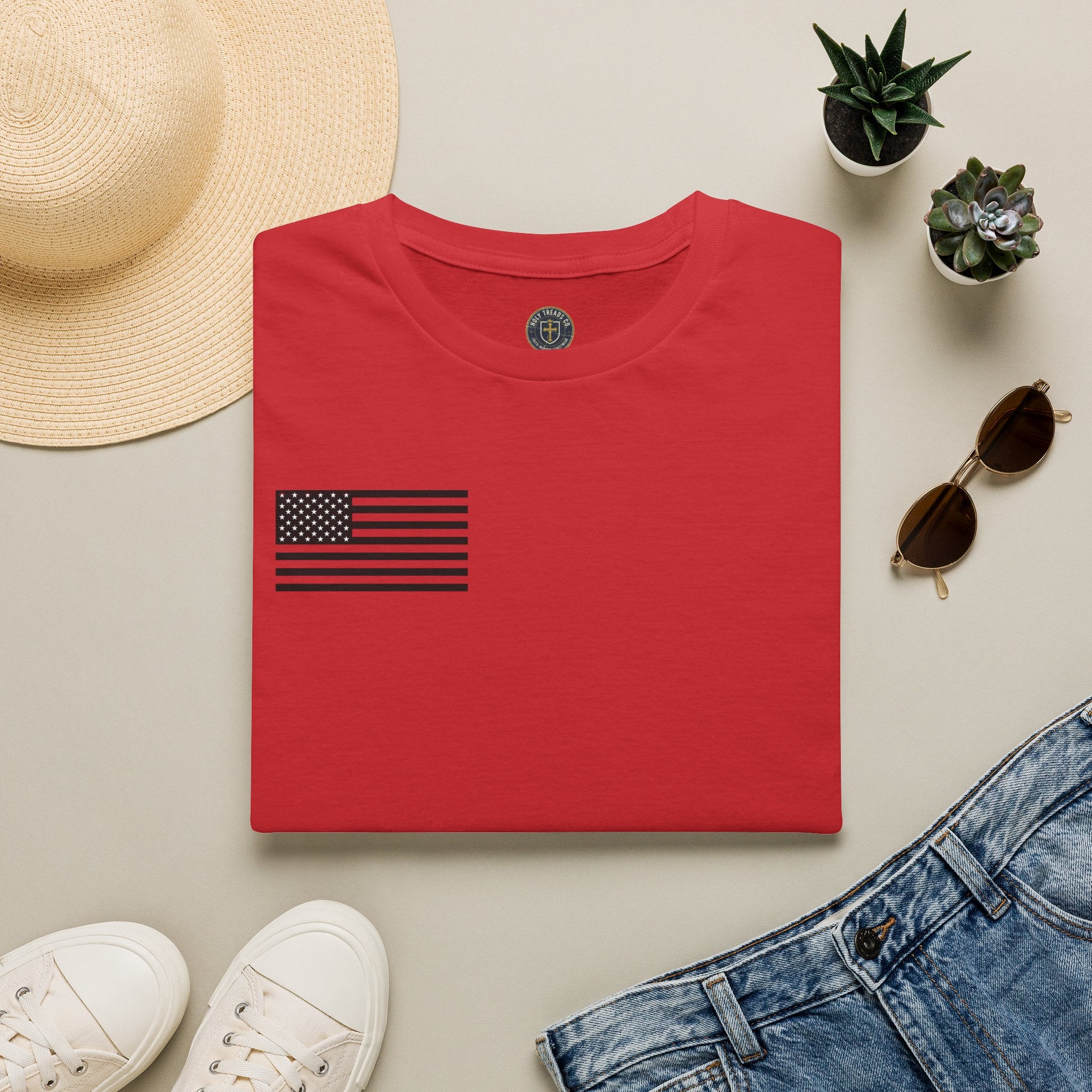 Classic White T-Shirt — Plain Essential Tee