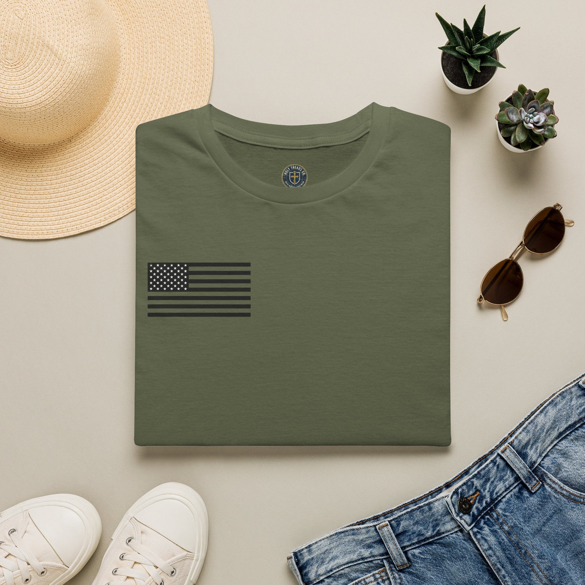 Classic White T-Shirt — Plain Essential Tee