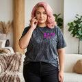 Vintage Crewneck Tee — 24/7 Pink
