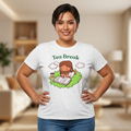 Tea Break T-Shirt — Cute Reading & Tea Graphic Tee