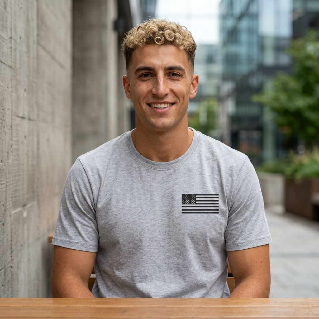Classic White T-Shirt — Plain Essential Tee