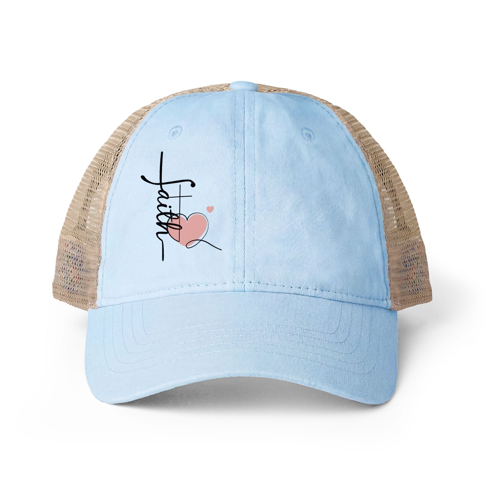 Women's Washed Mesh-Back Cap