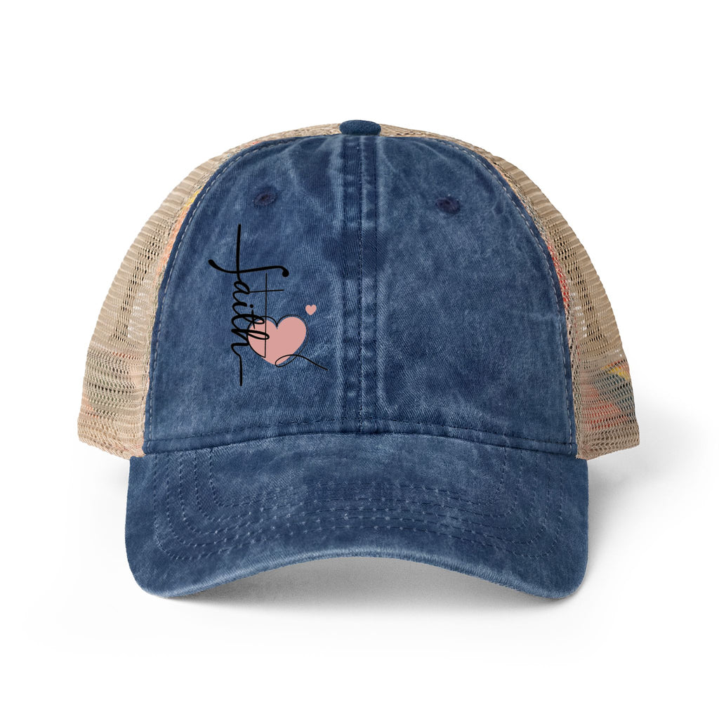 Women's Washed Mesh-Back Cap
