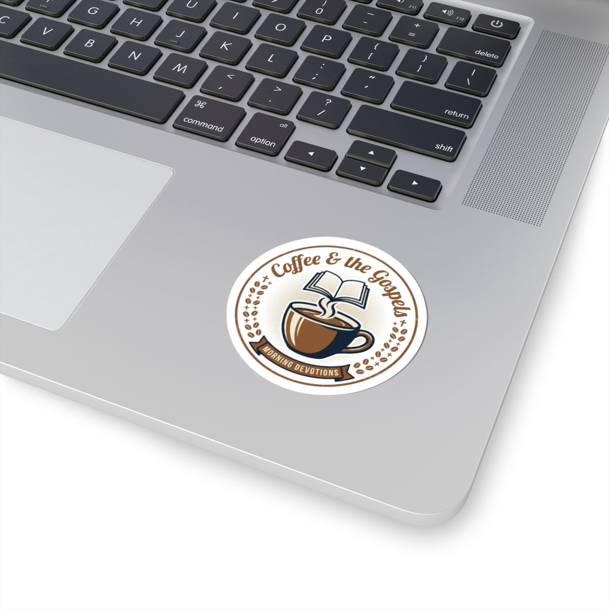 Coffee & The Gospel Kiss-Cut Stickers