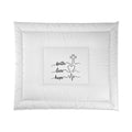 Faith Love Hope Comforter – Christian Cross Heartwave Bedding