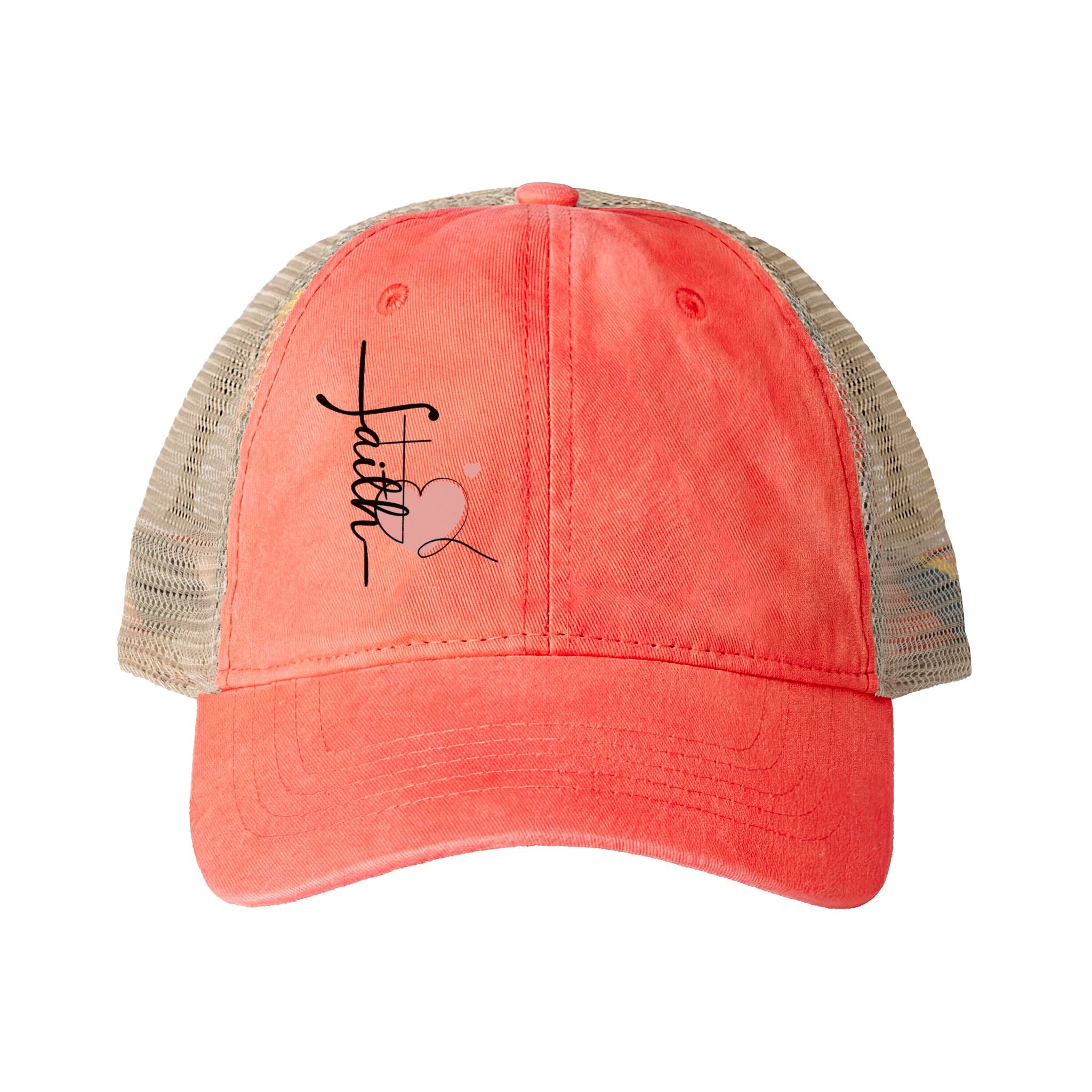 Women's Washed Mesh-Back Cap