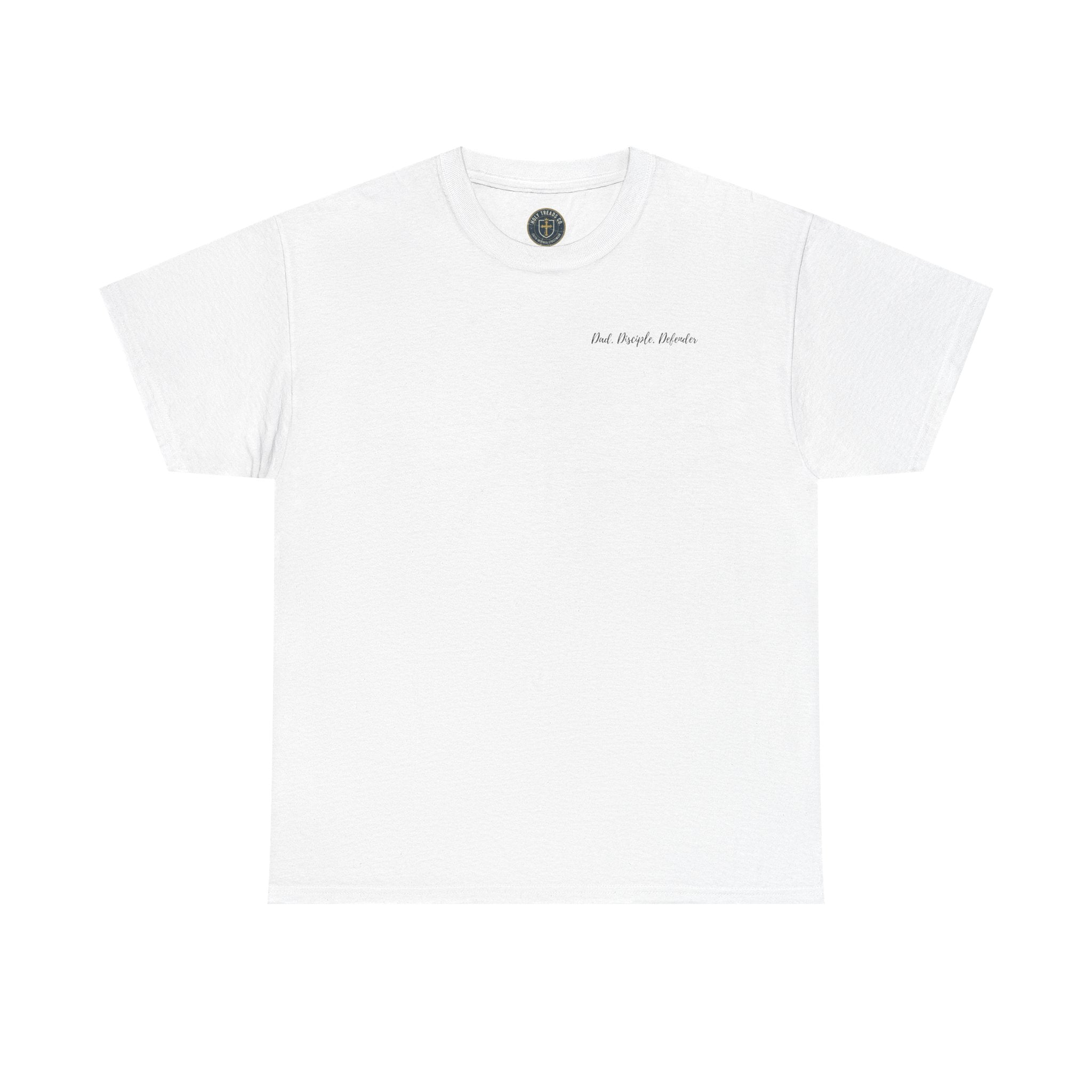 DAD. DISCIPLE. DEFENDER. Unisex Heavy Cotton Tee