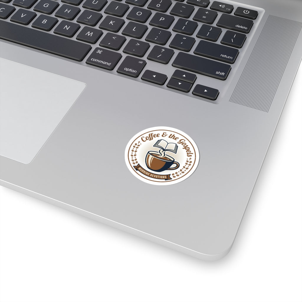 Coffee & The Gospel Kiss-Cut Stickers