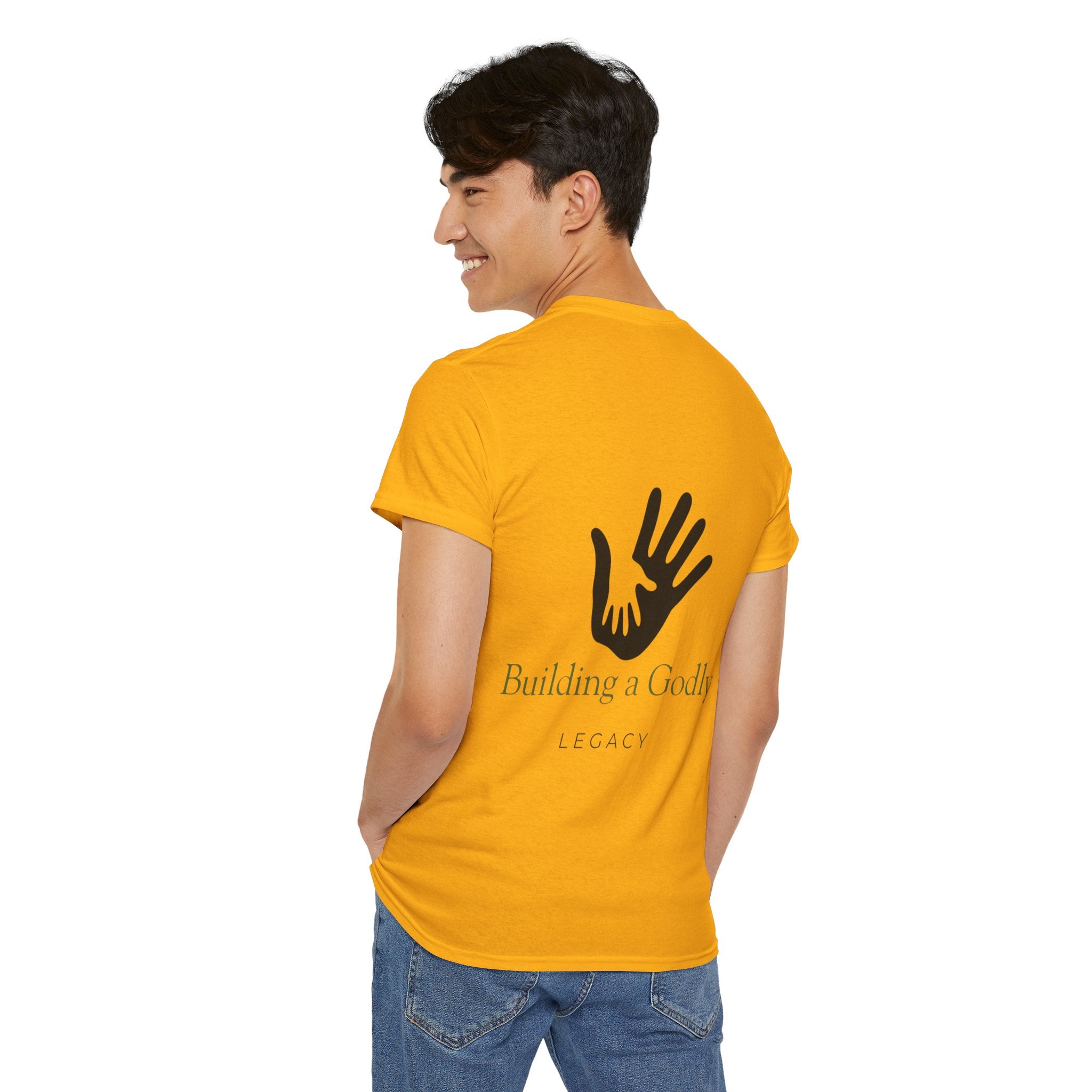 DAD. DISCIPLE. DEFENDER. Unisex Heavy Cotton Tee