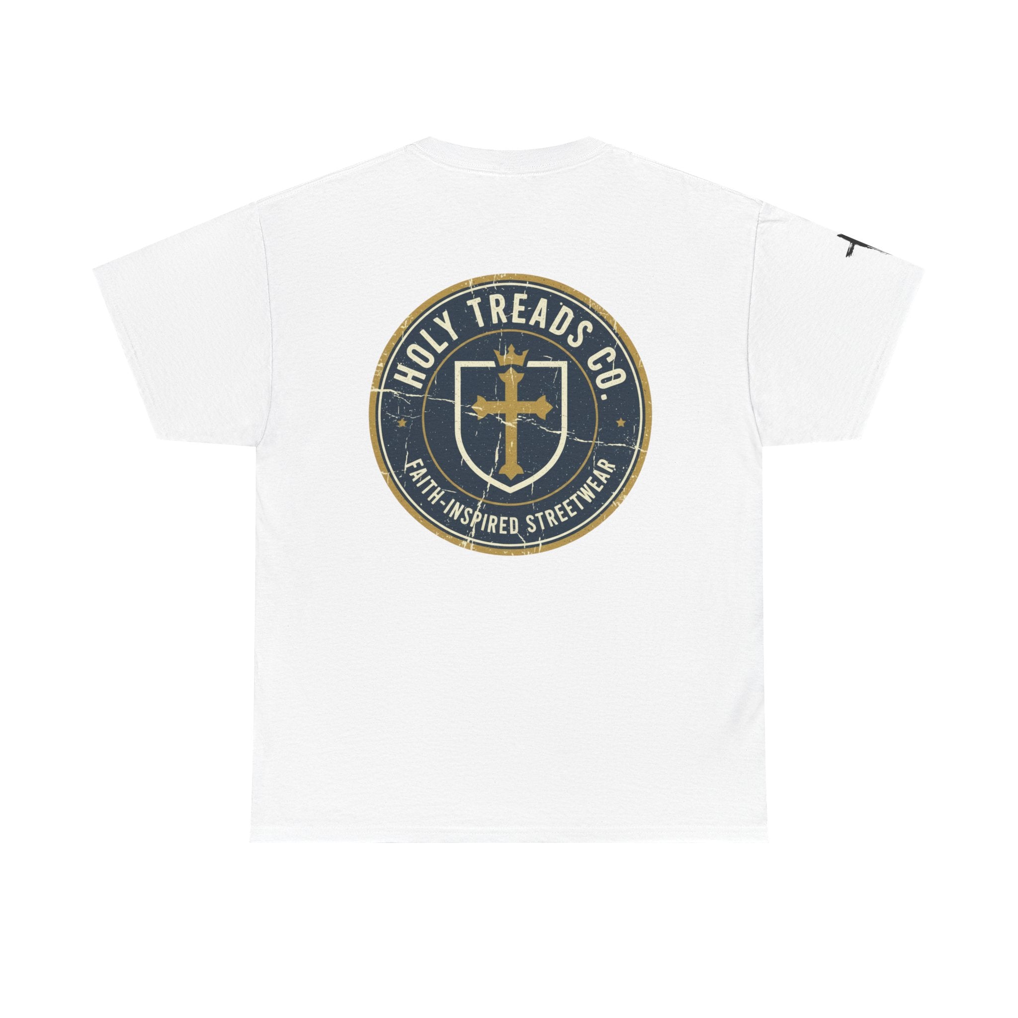 Holy Treads Co. Logo Tee — Faith-Inspired Streetwear T-Shirt
