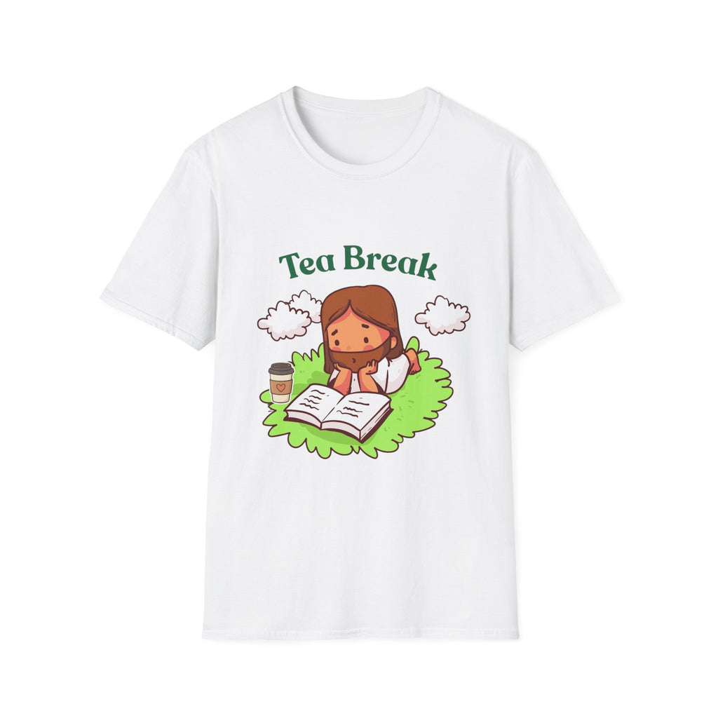 Tea Break T-Shirt — Cute Reading & Tea Graphic Tee
